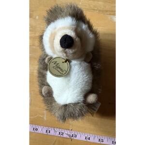 NWT Miyoni by Aurora Hedgehog Plush Stuffed Animal Toy 6" Small Goblincore